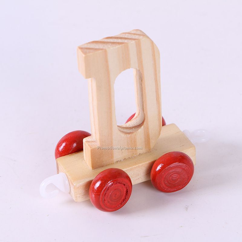 Wood lettler car toy