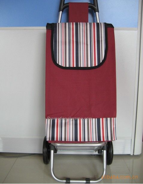 Pulling bag cart