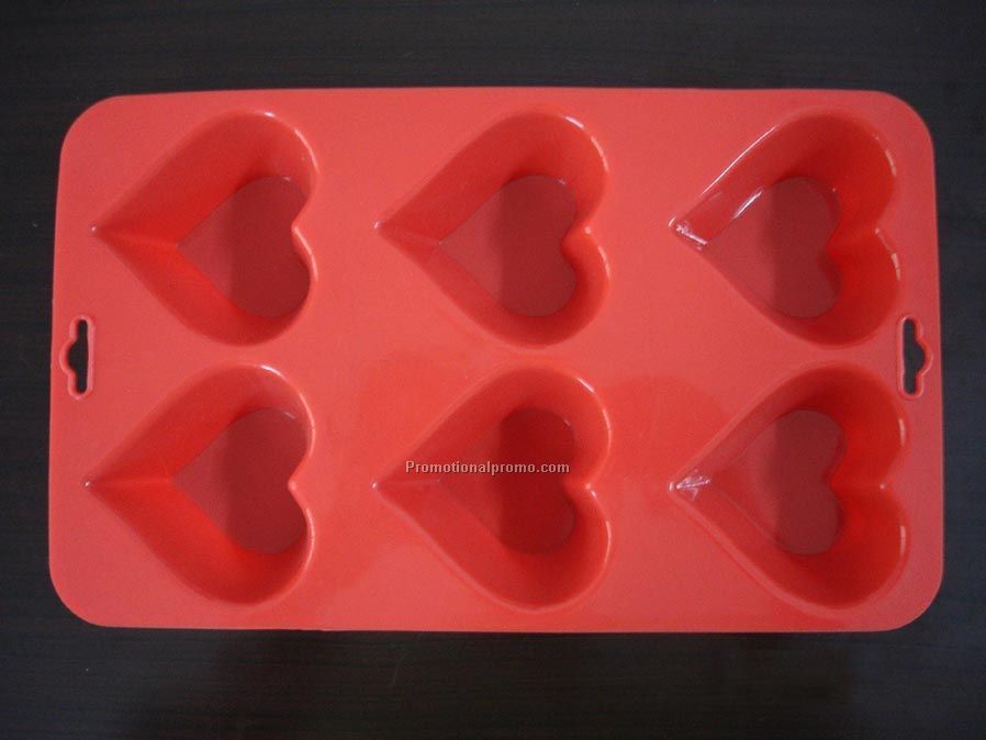 Heart silicone ice tray
