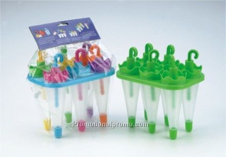 Plastic ice mould set