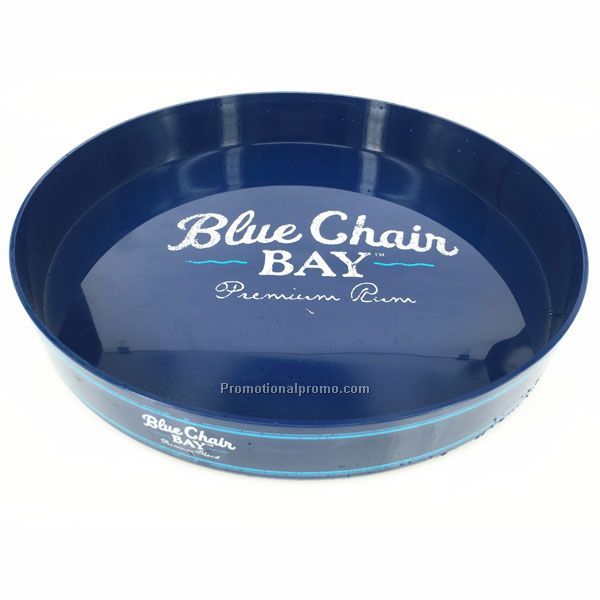 Customized PS Anti-slip Round Bar Serving Tray
