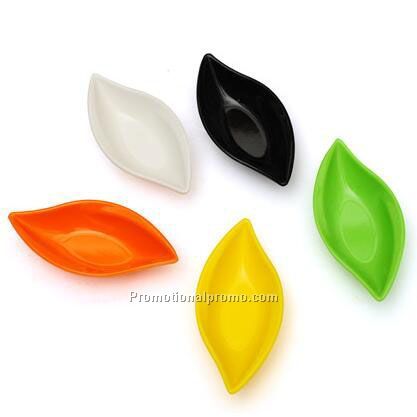 Leaf fruit dish tray