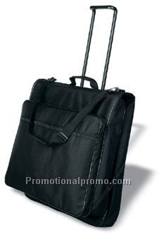 Trolley and garment bag/wheels