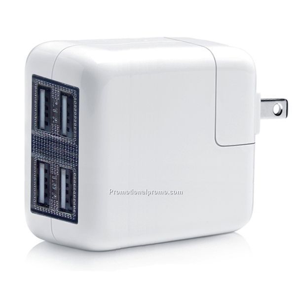 Promotional 4 port USB charger, adaptor