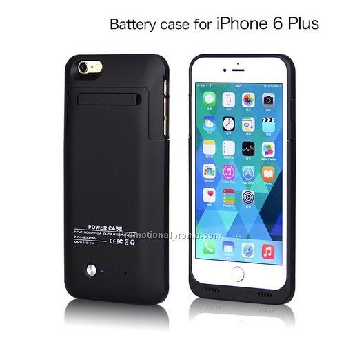 Ultra thin back battery case cover for iphone 6 plus, power case