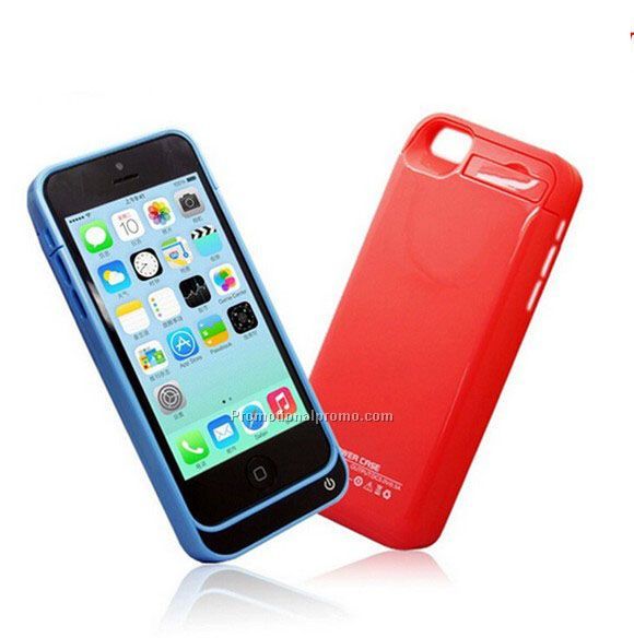 Ultra thin back battery case cover for iphone 5c, power case