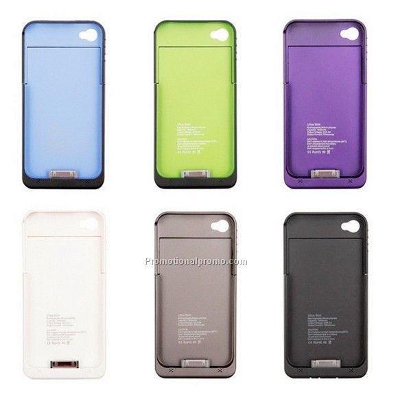 Ultra thin back battery case cover for iphone 4 4s, power case