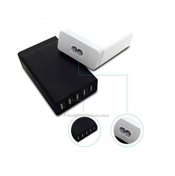 5 Ports USB charger adapter