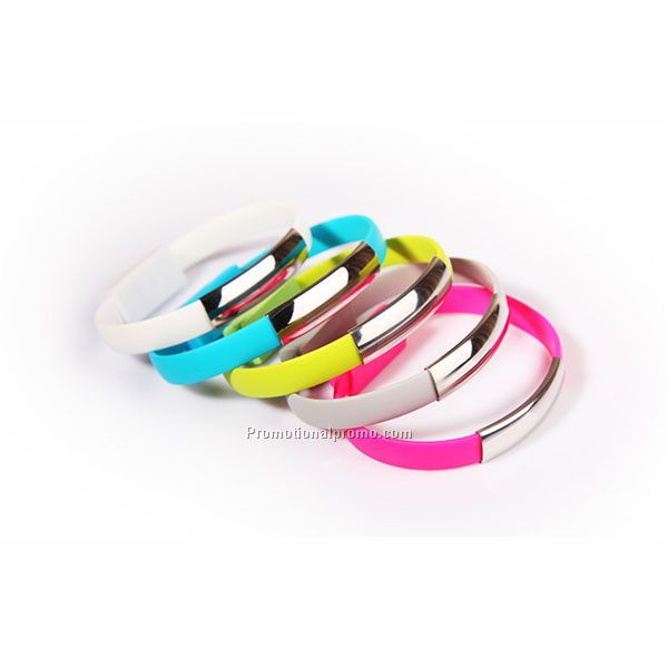 Silicone Bracelet Charge Line For ios and android