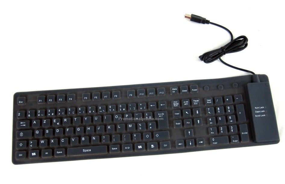 109 Keys Silicone Keyboard