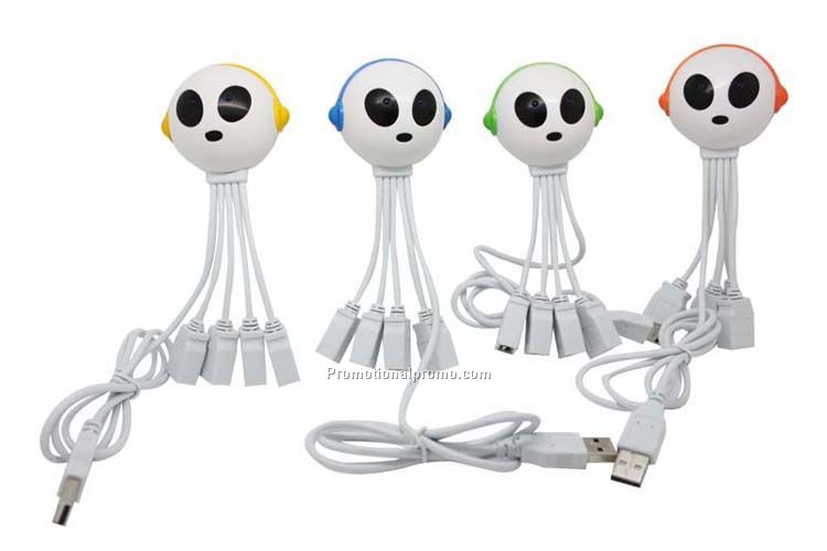 Electronic 4 ports usb hub