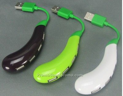 eggplant shape usb hub