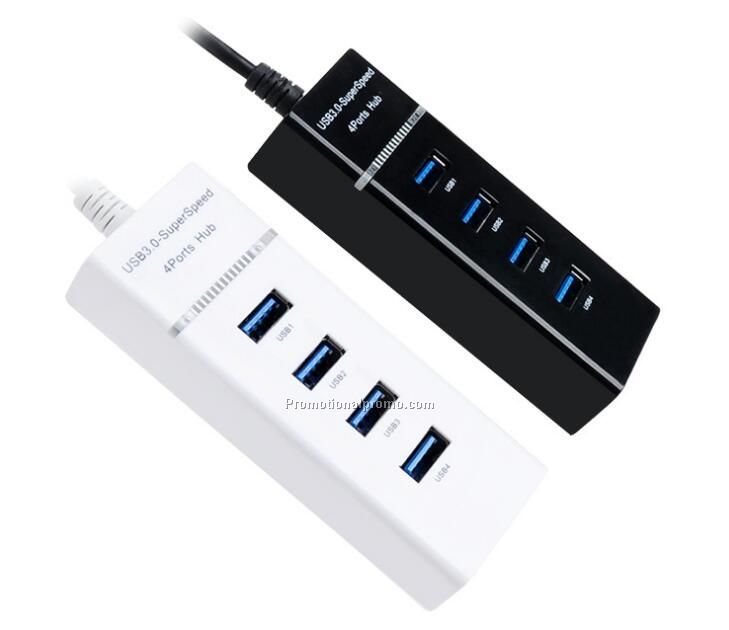 High quality 4 ports 3.0 USB HUB connected to date cable