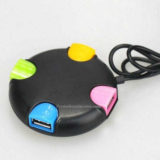 USB 2.0 4 ports USB hub, new fashion mixed color usb hub,OEM logo