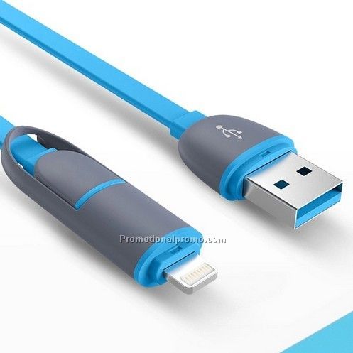 Multifunctional USB cable for android ios mobile phone