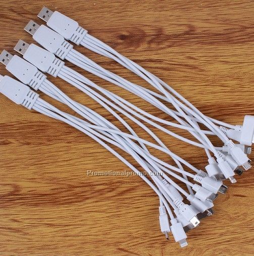 USB cable for iphone samsung mobile phone, 4 ports USB cable