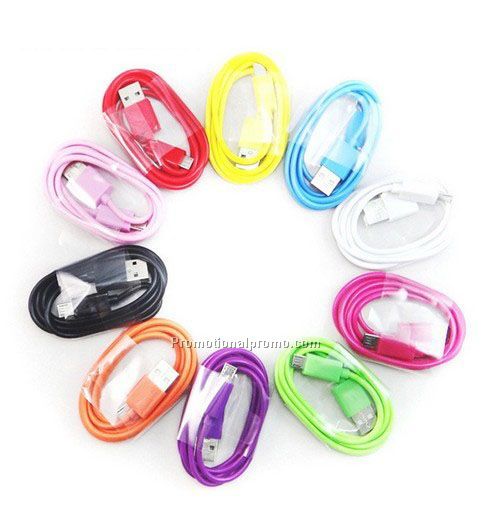 Color USB cable