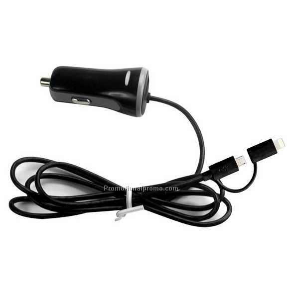 Multifunctional USB cable, car charger cable