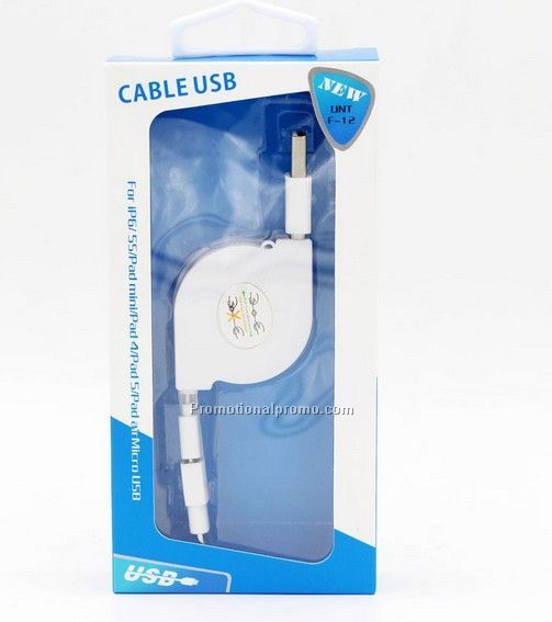 Micro USB cable for iphone samsung ipad, new arrival