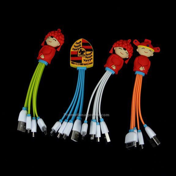 Tope oem craft, universal multifunctional USB cable