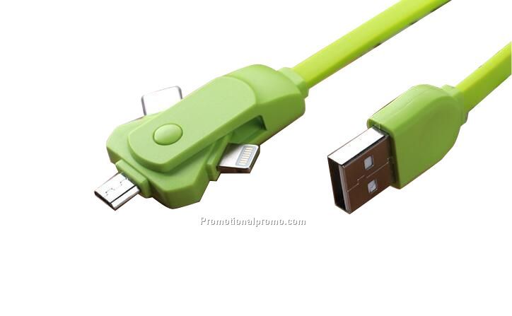 3 in 1 type C cable