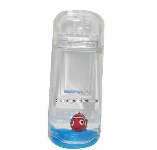 Liquid filled USB Flash Drive