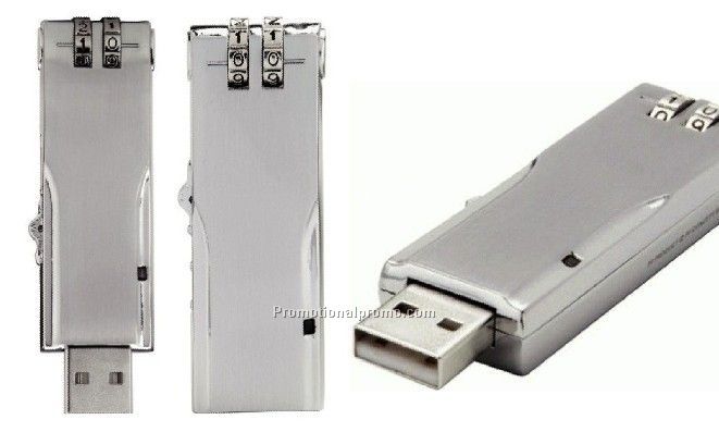 Silver Color USB Flash Drive