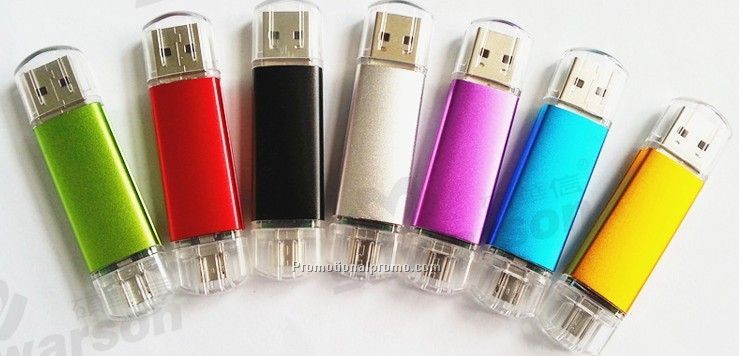 Dual USB flash drive for phone and computer, Smart USB memory sticks for phone and computer, Phone USB