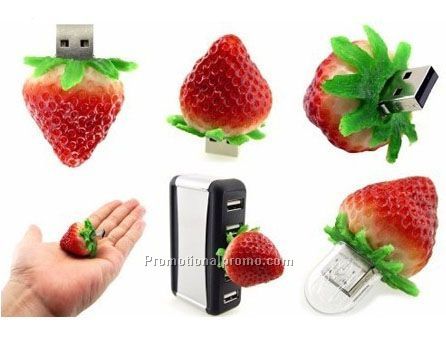 strawberry USB drive