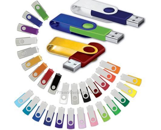 Wholesale swivel metal USB Flash Drive