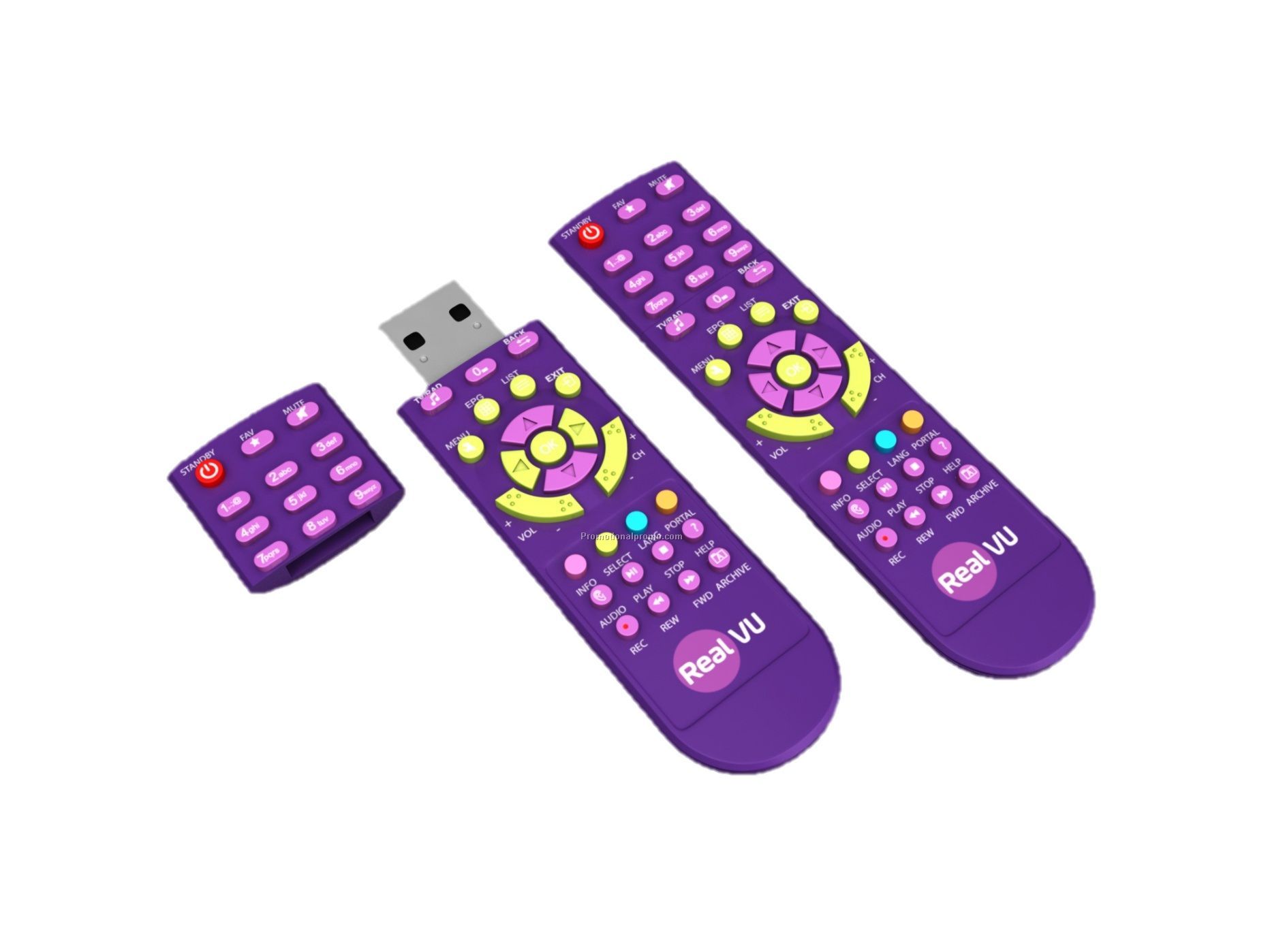 Remote shape USB Flash Pen Drive