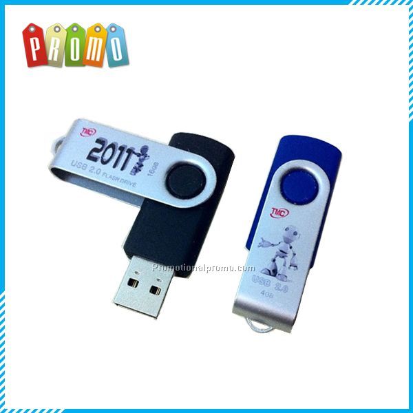Promotional 4gb twist usb flash drives(U23)