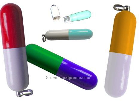 Pill shape USB Memory Sticks