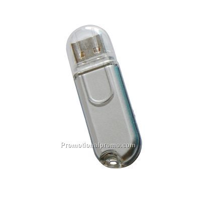 Silver Flash Drives - 1gb