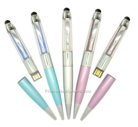 Multifunctional USB memory stick stylus pen