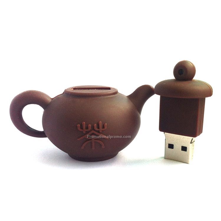 Promotion Tea Pot Shape USB Flash Disk