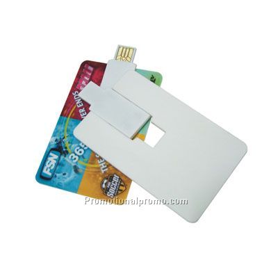 Credit card USB stick. 2 GB 2.0.