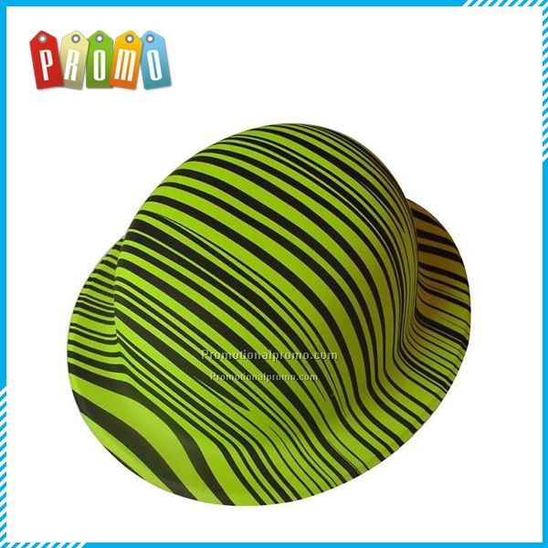 Zebra Printed Round Hats