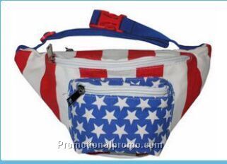 Promotional American Flag Fanny pack, waist bag