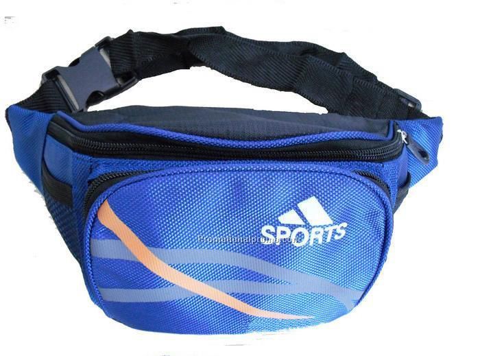 3 Pocket Nylon Oxford Fanny Pack