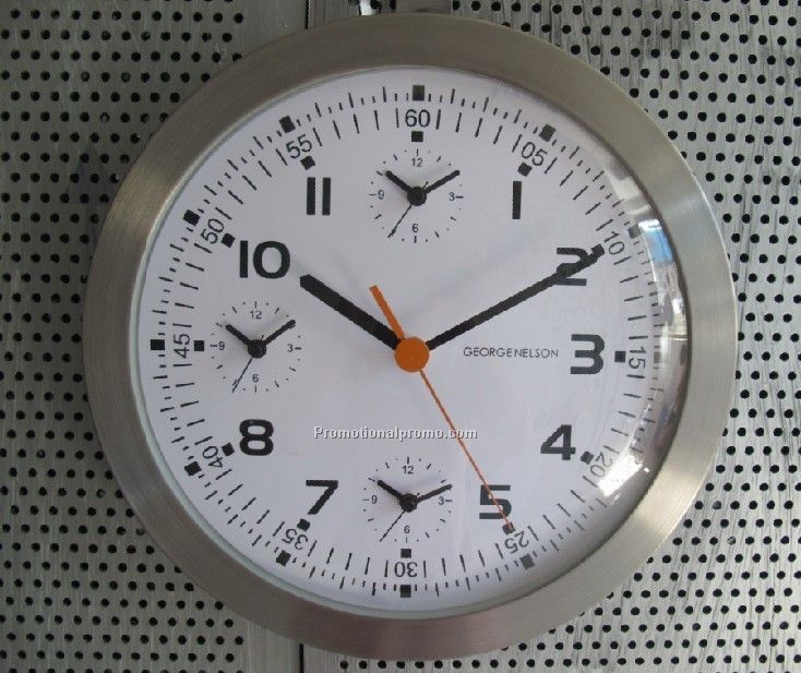 Stainless Steel Wall Clock