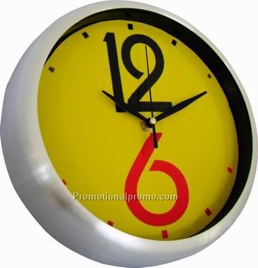 Metal wall clock for decoration