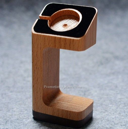 Wood smart watch holder