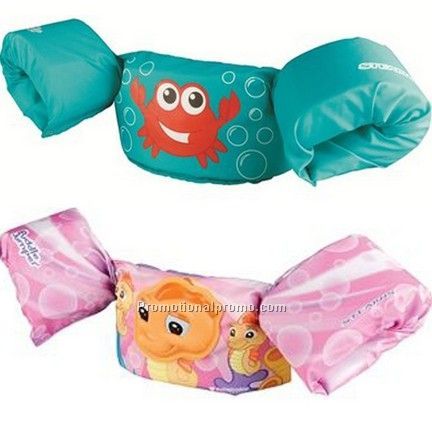 Inflatable swimming life jacket, cartoon life jacket for children