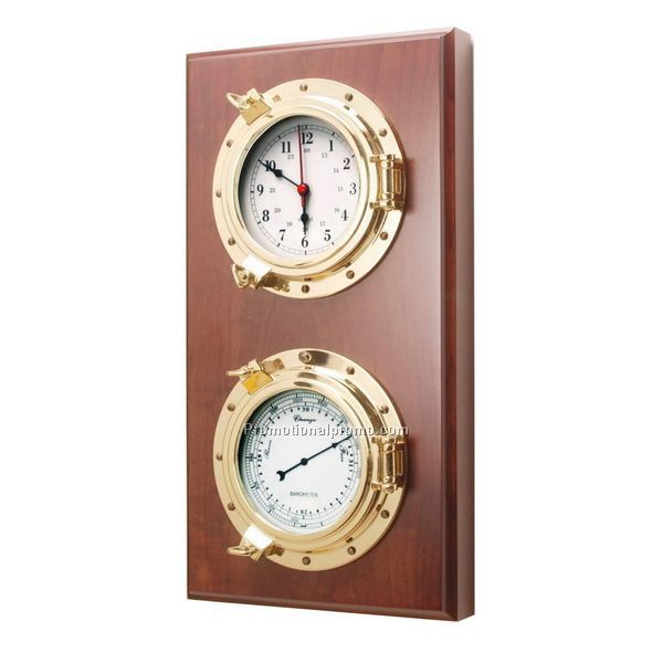 Nautical Porthole Weather Station