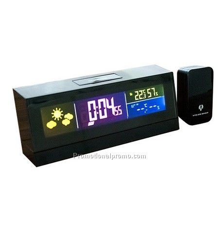Stand Up Weather Station with Alarm Clock