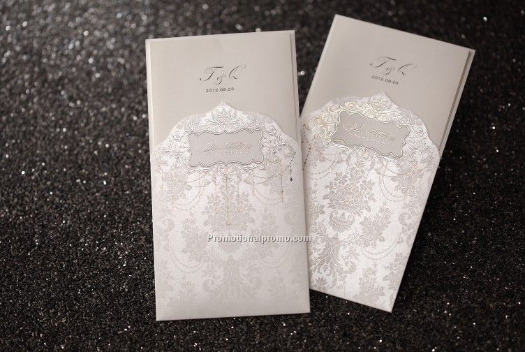 Regal Luxury Folded Wedding Invitation