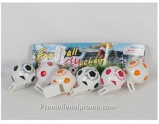 Football Shape Whistle keychain