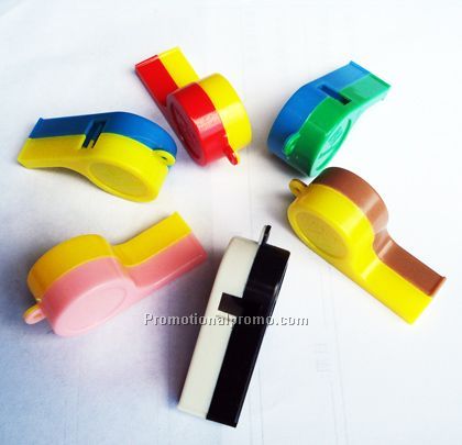 promotional plastic whistle