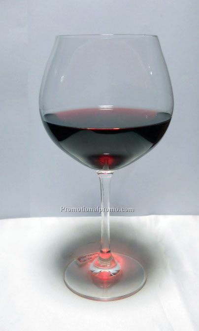 Crystal wineglass